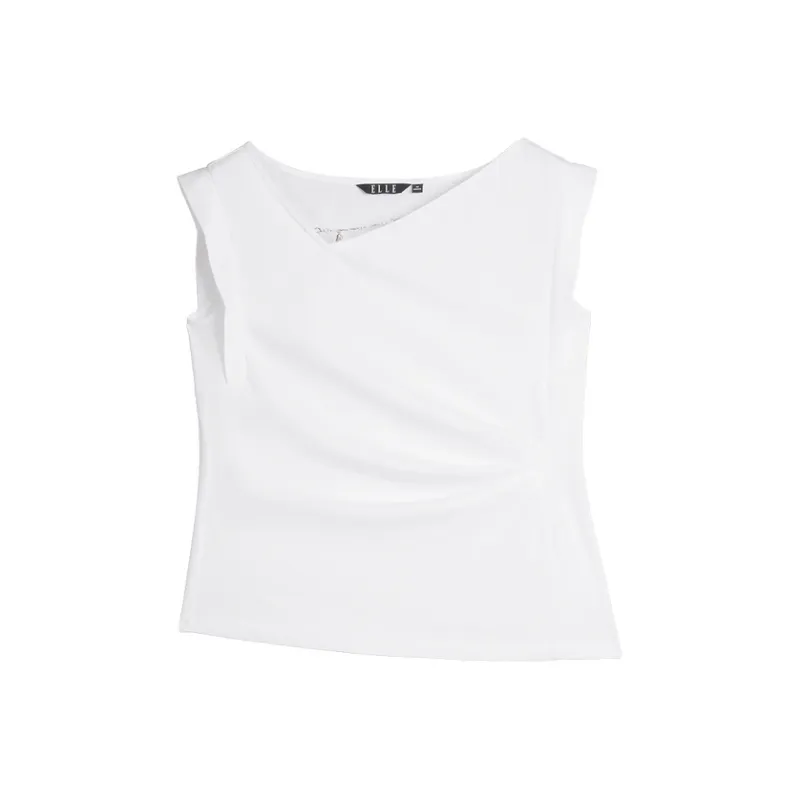 ELLE T Shirts Women's White-0