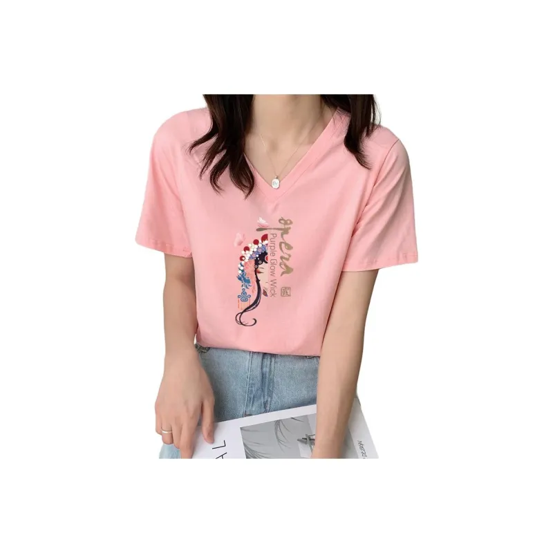 Mu Xiao Xin T Shirts Women's-1