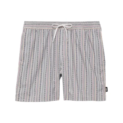 Vans Primary Stripe Elastic 17'' Boardshorts Casual Shorts Men's Gray