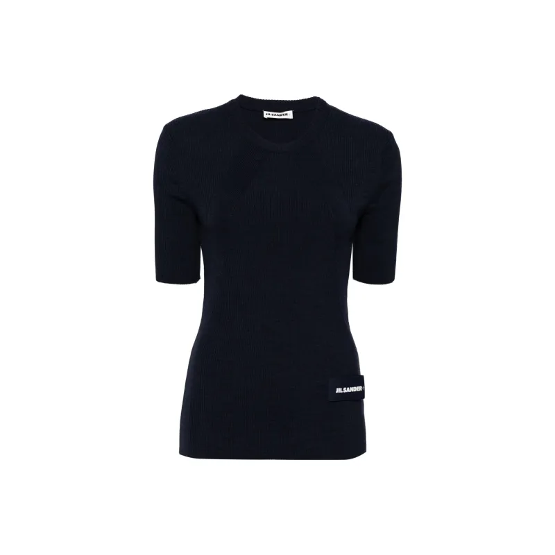 JIL SANDER FW24 Sweater Women's Marine Blue-0