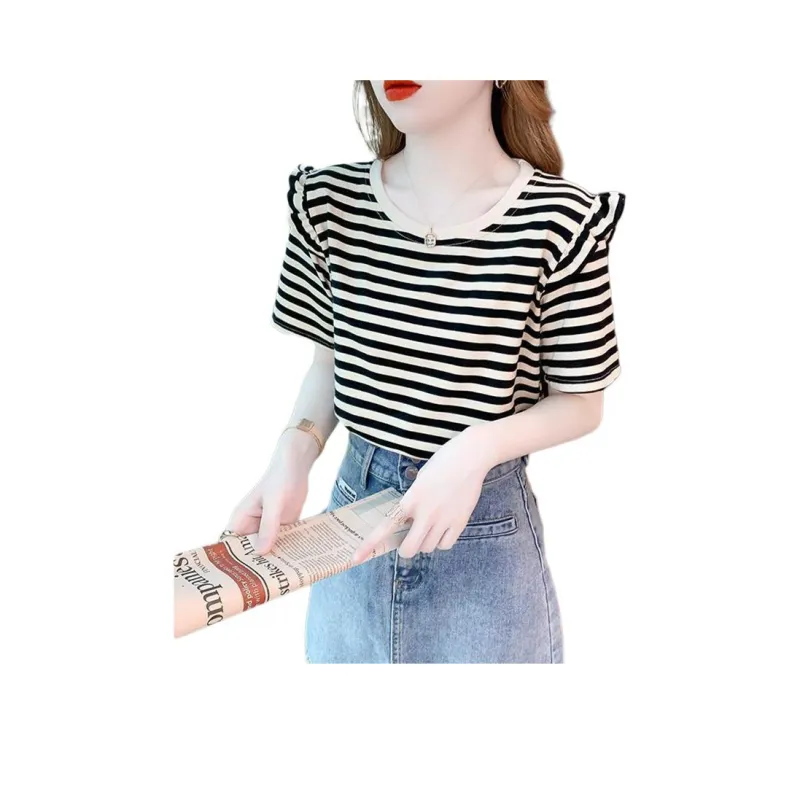 Flowers In Water T Shirt Women's-1