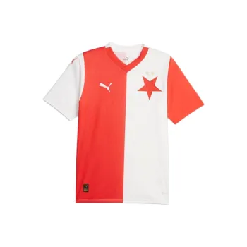 PUMA SK Slavia Prague 23/24 Home Jersey Soccer Jerseys Men's Red