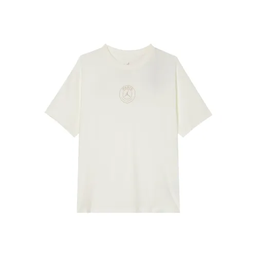 Jordan x PSG SS24 T Shirt Women's Sail White