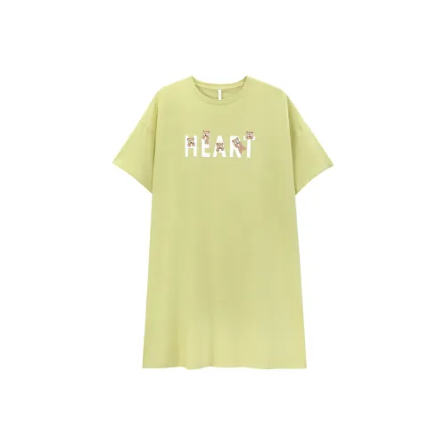 Nodos Shield Nightgown Women's Mustard Yellow