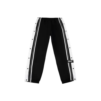 LARA STAR Athletic Trousers Unisex Black