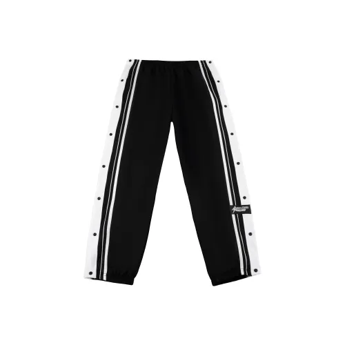 LARA STAR Athletic Trousers Unisex Black
