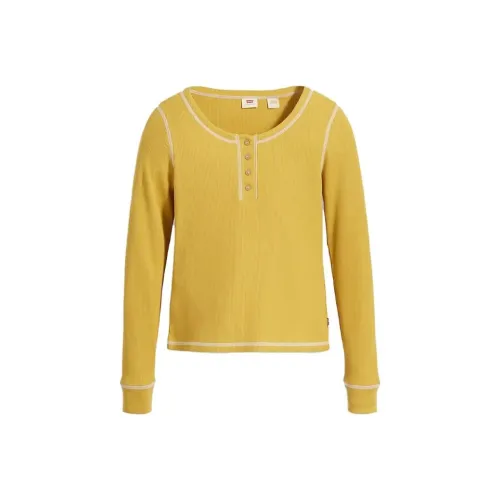 Levis Sweaters Women's Yellow