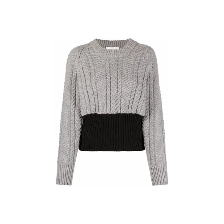 Alexander McQueen Sweater Women's Gray-0