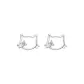 S999 Fine Silver-Cut-Out Kitten