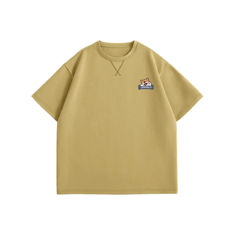 Cotton Gene Drop Shoulder Sleeve T Shirt Unisex-9
