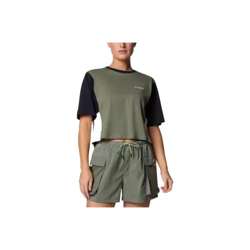 Columbia Regular T-Shirt Women's Paulownia Black