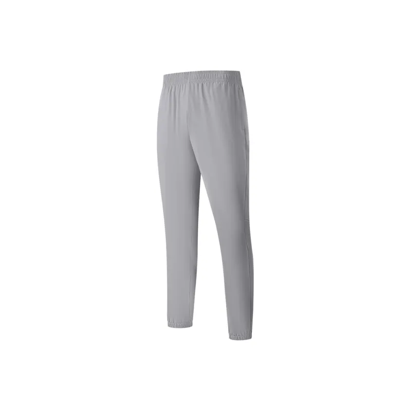 XTEP Casual Pants Men's Mud Clay Gray-0