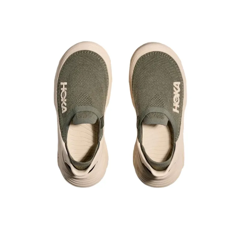 HOKA ONE ONE Restore TC Anti Slip Wear Resistant Low Top Casual Running Shoes Unisex Green-2