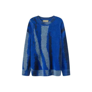 NO ONE ELSE Sweater Unisex Blue