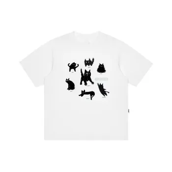 PLAY BUSH Drop Shoulder Sleeve T Shirt Unisex