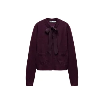 ZARA Sweater Women's Eggplant Purple