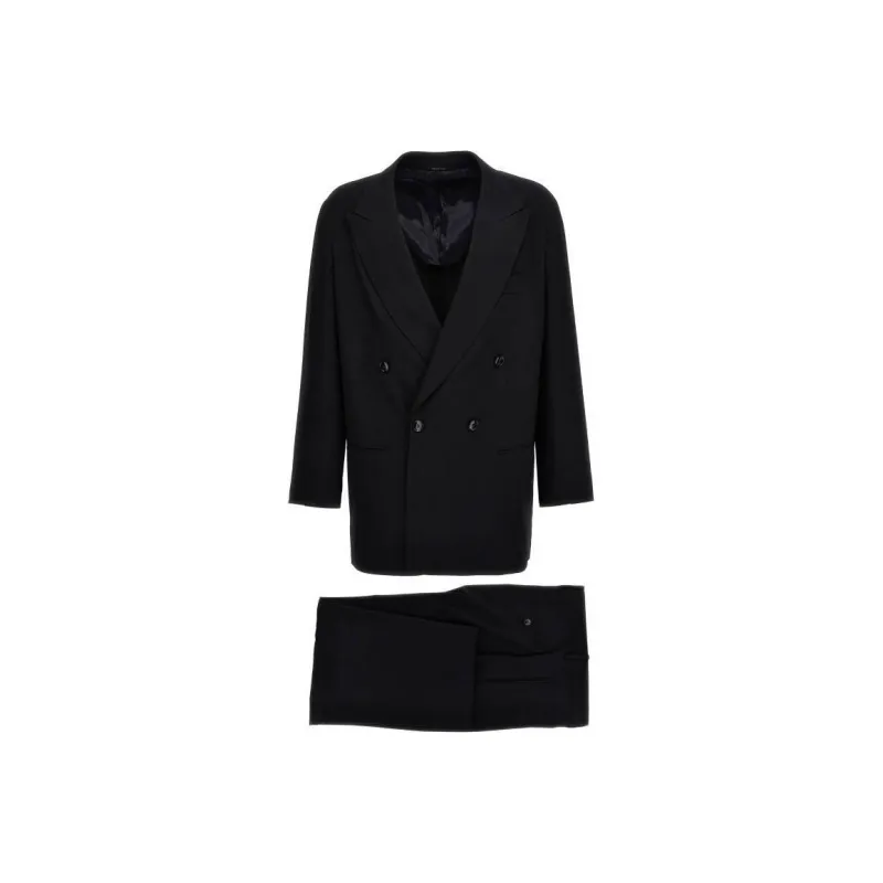 GIORGIO ARMANI Business Suits Men's Black-0