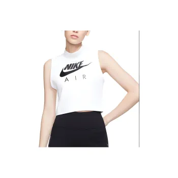 Nike W Ns W AirTank Mock T-Shirt Women's White