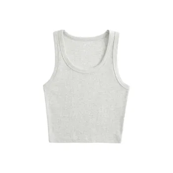 Hollister Tank Top Women's Light Heather Gray