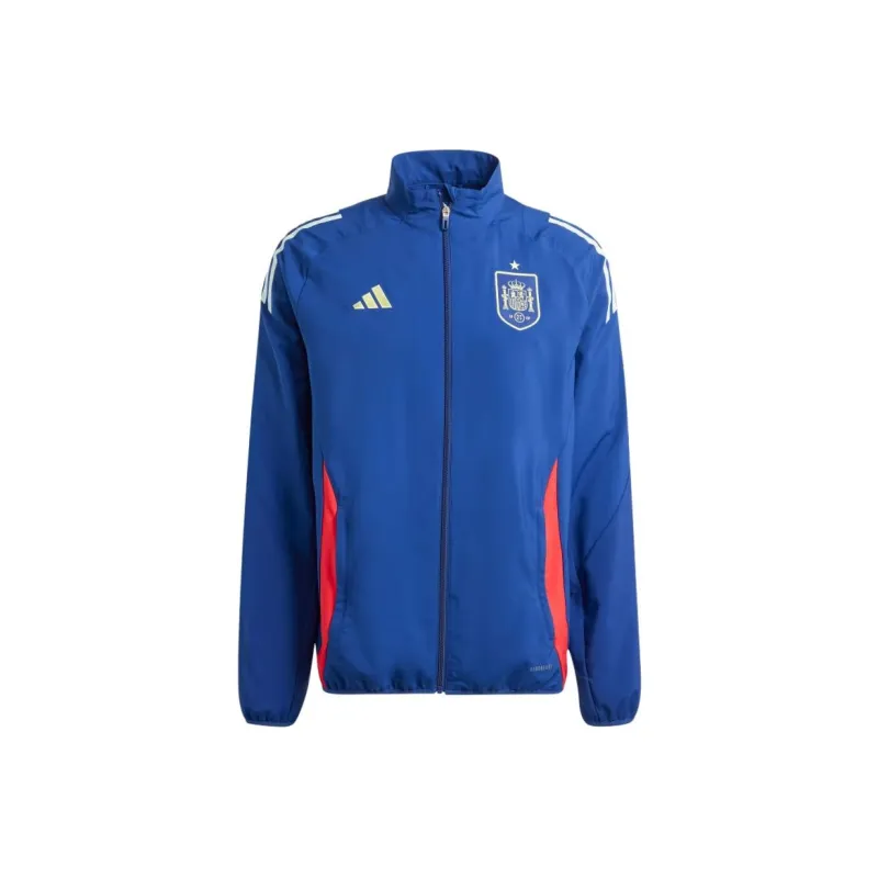 Adidas SPAIN TIRO 24 COMPETITION PRESENTATION TRACK TOP Soccer Jerseys Men's Victory Blue-0