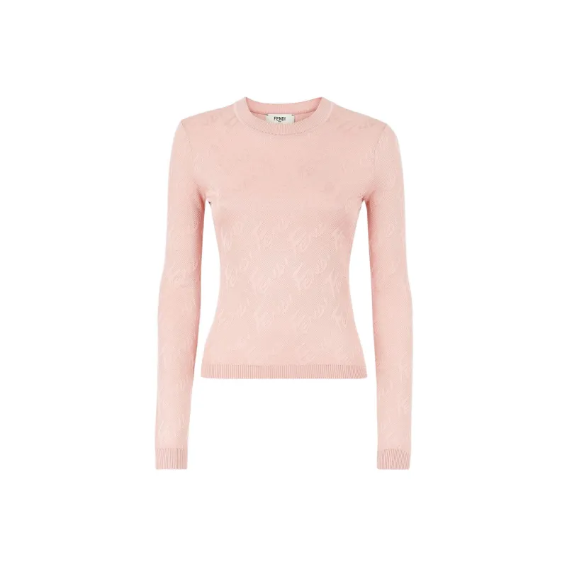 FENDI SS22 Sweater Women's Pink-0