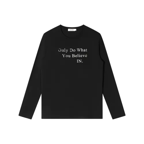 CLIMAX VISION Drop Shoulder Sleeve T Shirt Women's Classic Black
