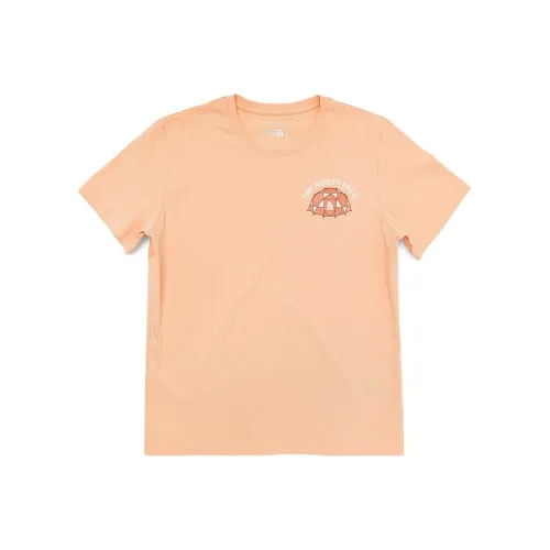 THE NORTH FACE SS22 T Shirt Women's Apricot
