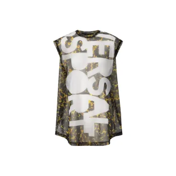 Burberry All Over Printed Crewneck Tank Top