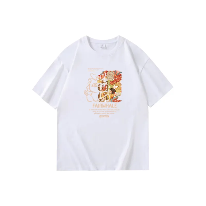 FAIRWHALE T Shirts Unisex-3