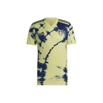 Adidas LEEDS UNITED FC 22/23 AWAY JERSEY Soccer Jerseys Men's Pulse Yellow/deep Blue