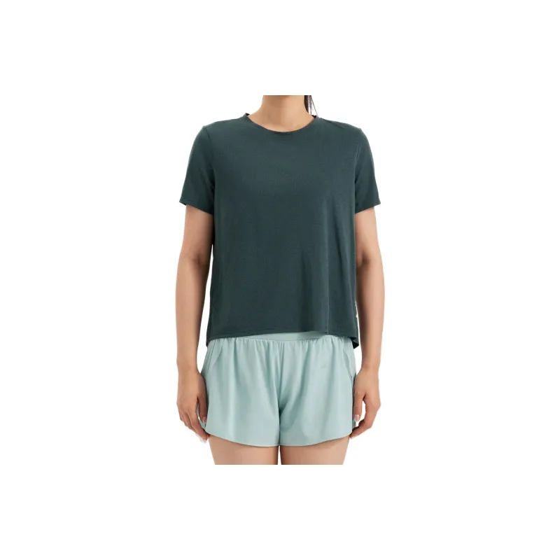 DECATHLON T Shirt Women's Dark Gray Green-0