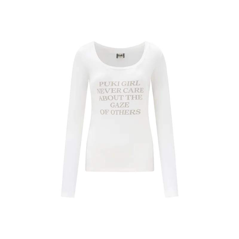 PUKI T Shirts Women's White-0