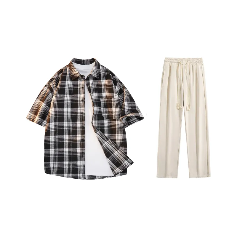 LA'T.WEEKEND Shirt Matching Set Unisex-16