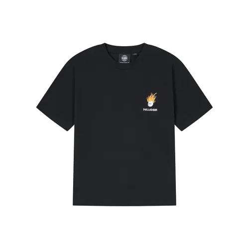 Palladium Drop Shoulder Sleeve T Shirt Women's Lead Black