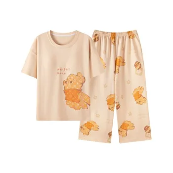 XISHE Pajama Set Women's Ginger Yellow