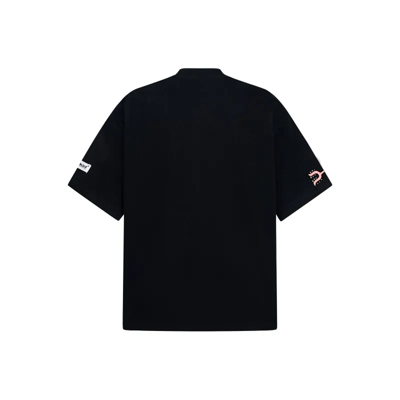GUOZHEN Drop Shoulder Sleeve T Shirt Women's-8