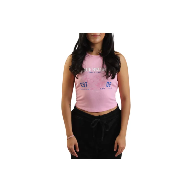 TRUE RELIGION Tank Top Women's Pink-0