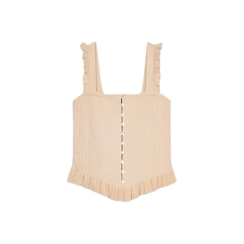 ZARA Tank Top Women's Washable Pink