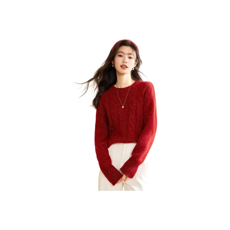 CARBAMMI Sweaters Women's Red-0