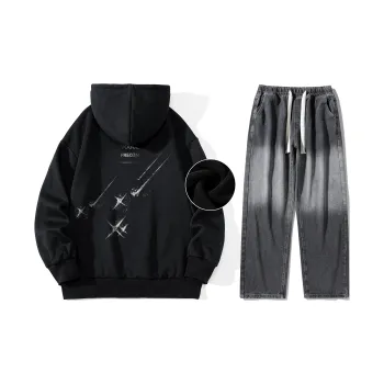 FREO3N Sweatshirt Sets Unisex