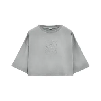 LOEWE Cropped Cotton T shirt