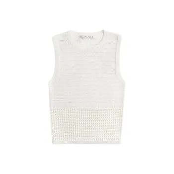 Abercrombie＆Fitch Tank Tops Women's Cream