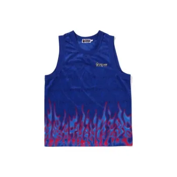 A BATHING APE Flame Mesh Vest