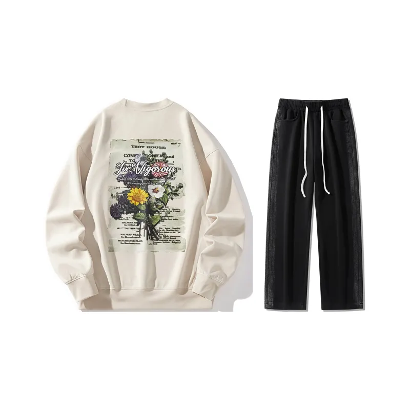 IVEIII Sweatshirt Sets Unisex-12