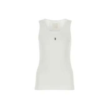 Givenchy Logo Tank Top White