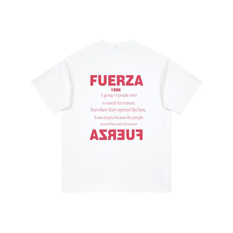 FUERZA Short Sleeved T Shirts Unisex-4
