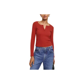 REFORMATION T Shirt Women's Tomato Red