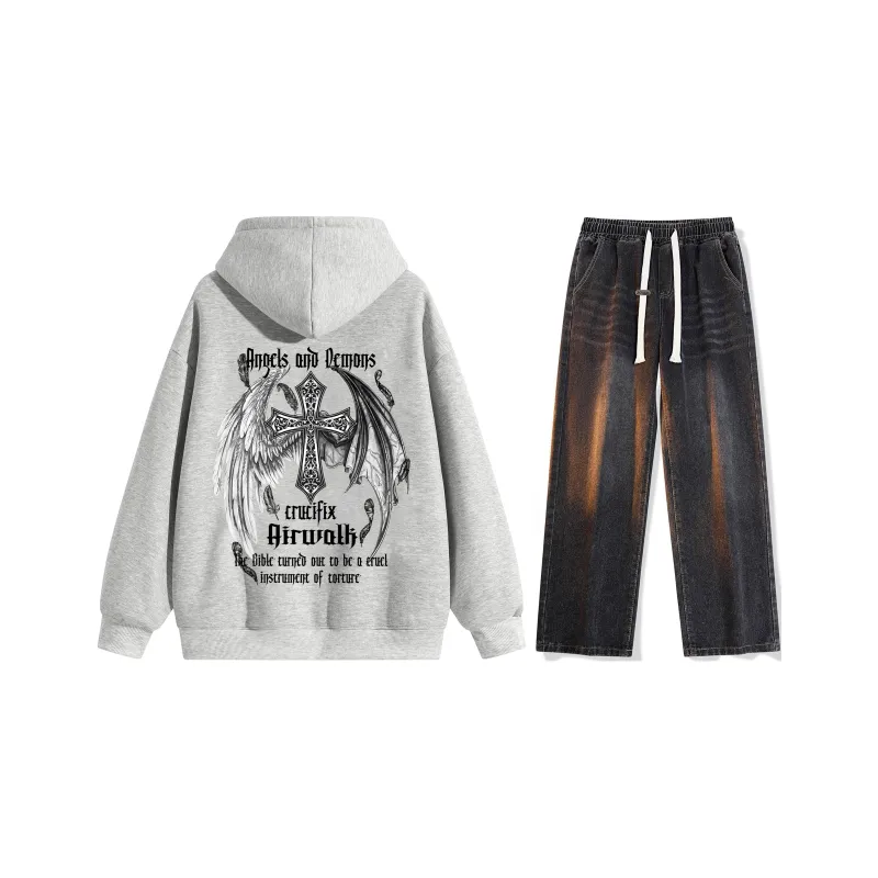 Airwalk Sweatshirt Sets Unisex-6