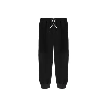 LARA STAR Athletic Trousers Unisex Black