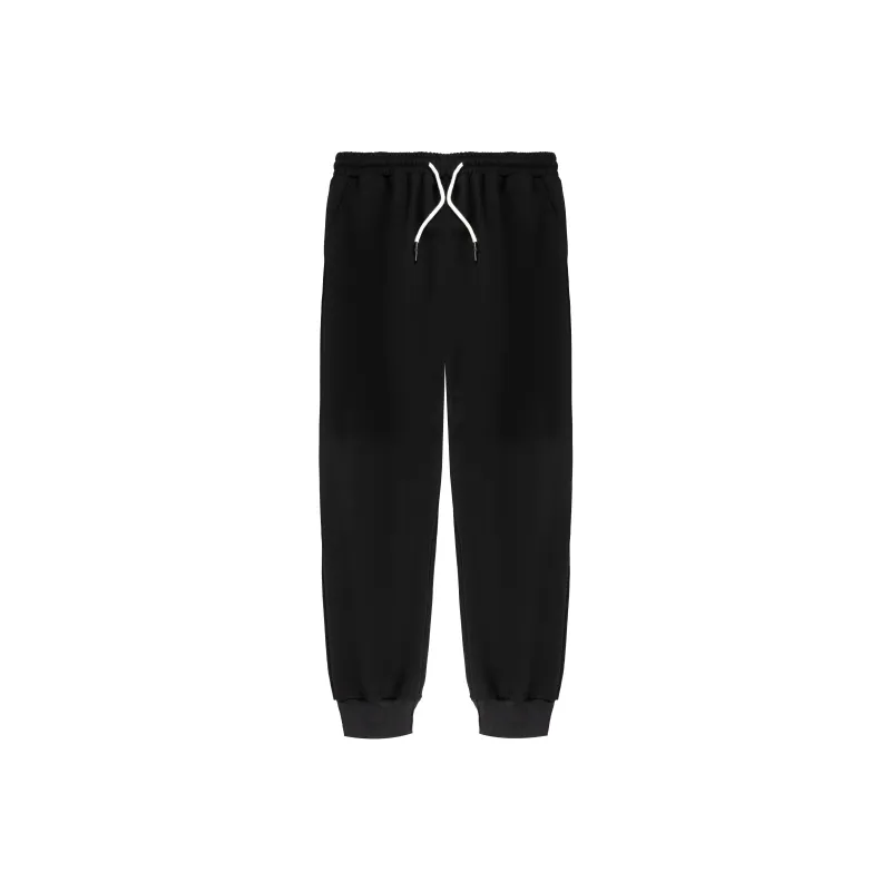LARA STAR Athletic Trousers Unisex Black-0